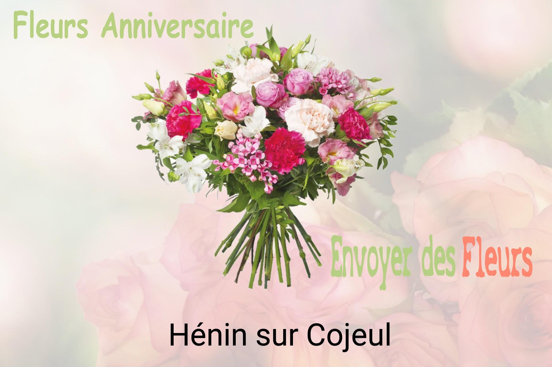 Bouquet de fleurs d’anniversaire livré à Hénin-sur-Cojeul